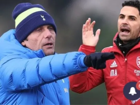 Arteta: "Đó là câu hỏi dành cho Conte"