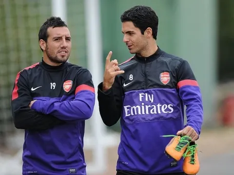 Arteta lên tiếng về khả năng Cazorla trở lại Arsenal