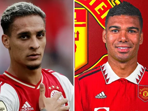 Rõ lý do Ten Hag loại Casemiro, chọn Antony trước Arsenal