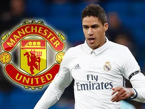 Real chốt giá 70 triệu, M.U liền có động thái dành cho Raphael Varane
