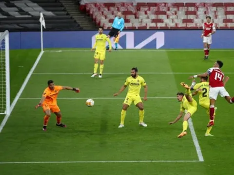 Auba đen hết phần thiên hạ, Arsenal cay đắng chia tay Europa League