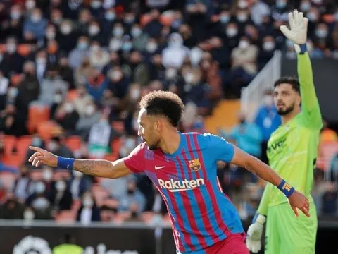 Mở tài khoản cho Barca, Aubameyang nhắc về Arsenal