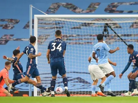 Aubameyang 'tàng hình' cả trận, Arsenal 'phơi áo' trước Man City tại Etihad