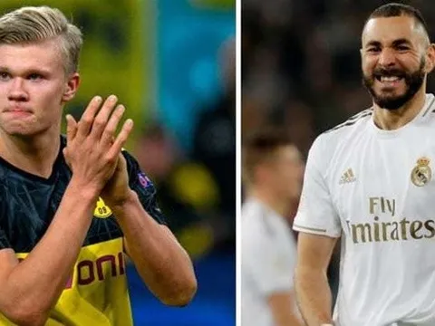 Benzema ra đi nếu Real Madrid ký Haaland