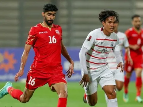 Bahrain hủy diệt Campuchia với cách biệt 8 bàn