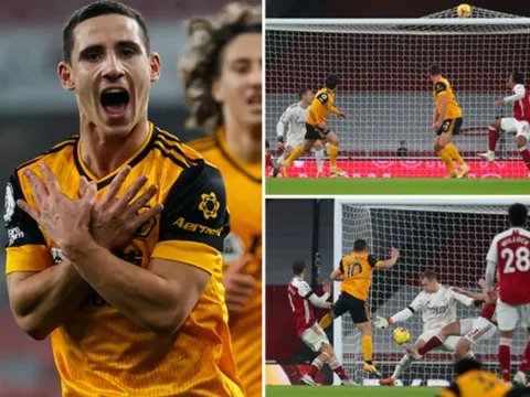 Thủ tệ hại, Arsenal nếm trái đắng trước Wolves tại 'sào huyệt' Emirates