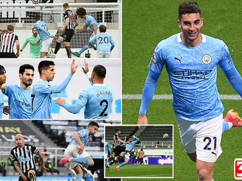 Man City rượt đuổi nghẹt thở ở trận cầu 7 bàn