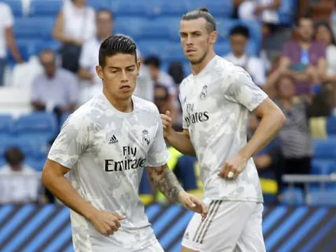 Bale và James hành động khó tin trong ngày Real bế tắc, tương lai tại Bernabeu đã rõ?