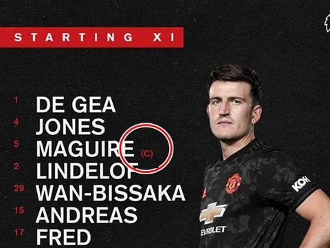 Bạn đã hiểu vì sao Maguire giữ băng thủ quân dù De Gea có mặt?