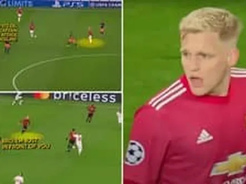 Bằng chứng cho thấy Van de Beek bị đồng đội cô lập ở Man Utd