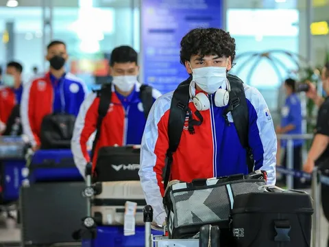 U23 Thái Lan đổ bộ tới Nam Định, sẵn sàng tranh HCV SEA Games