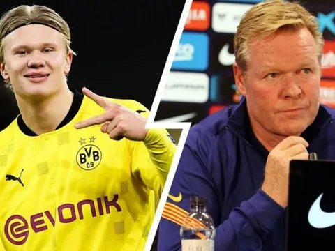 Barca chiêu mộ 2 tiền đạo, Erling Haaland và “nỗi khao khát của Koeman”