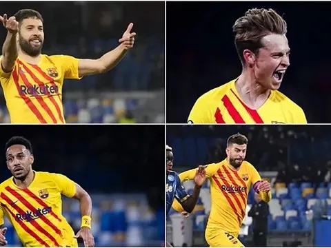 Barca hất văng mọi vật cản khi các vị trí sẵn sàng khai hỏa