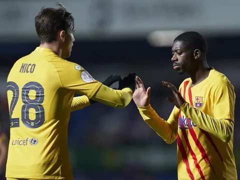 Barca ngược dòng, Xavi ca ngợi Dembele