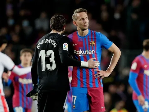 Barca thua trận thứ 3 liên tiếp tại Camp Nou