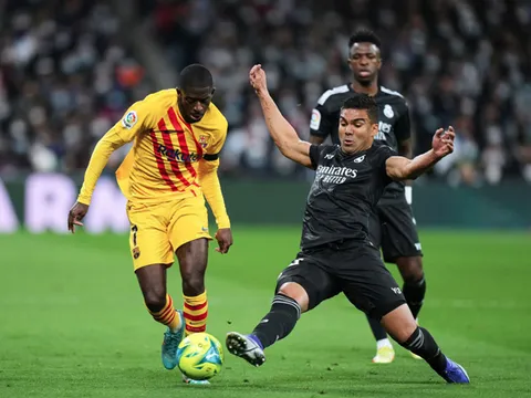 Barca vùi dập Real Madrid: Chiến công của Xavi