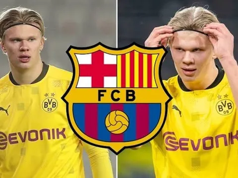 Barcelona gửi lời đề nghị đầu tiên cho Erling Haaland