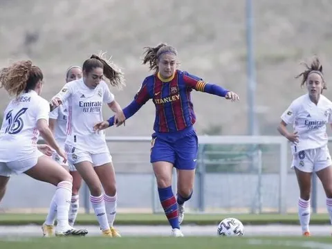 Barcelona hủy diệt Real Madrid ở trận El Clasico nữ đầu tiên trong lịch sử