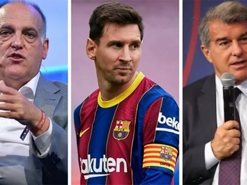 Barcelona mượn Messi để tuyên chiến với La Liga?
