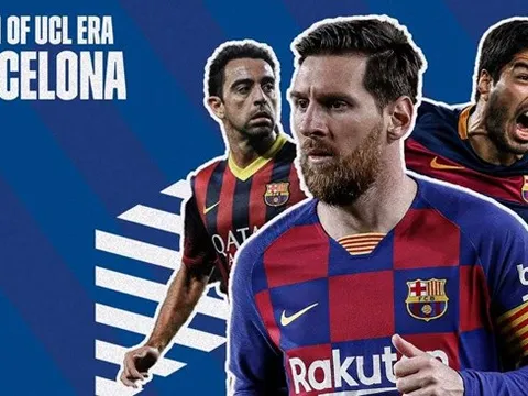 Siêu đội hình mạnh nhất của Barcelona ở Champions League