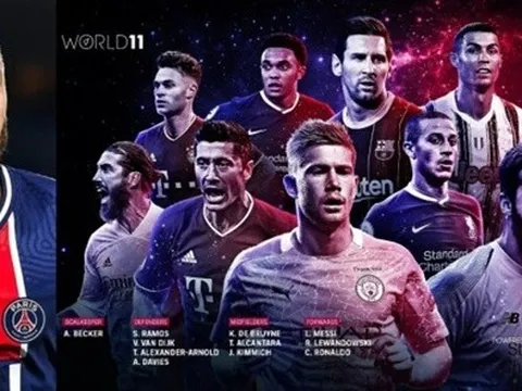 Bất bình giùm PSG, Neymar "đá xoáy" đội hình tiêu biểu của năm