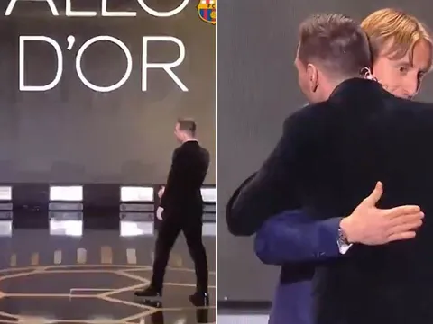 Bất ngờ! Trao QBV cho Messi, Modric trao luôn thông điệp khiến Ronaldo ghen tị