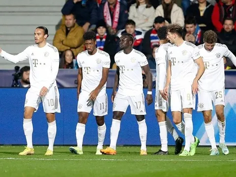 Bayern góp mặt ở vòng 1/8; Son - Kane nâng bước Tottenham lên đầu bảng