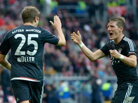 Bayern vô địch, Muller khắc tên vào lịch sử