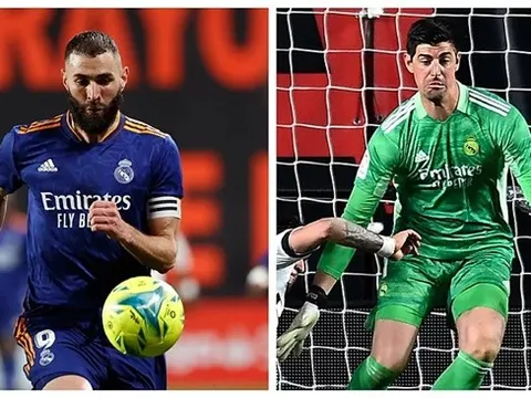 Benzema và Courtois giúp Real đứng trước thời khắc lịch sử sau 34 năm