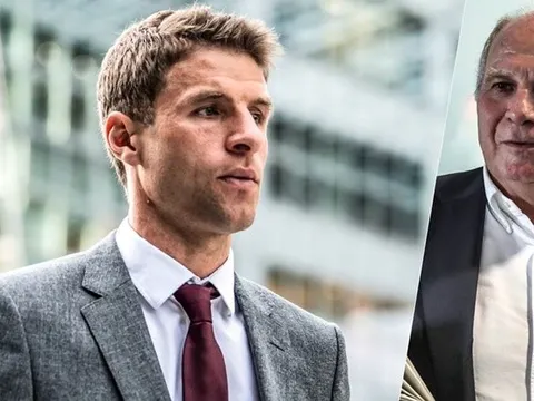 Bị gặng hỏi về Muller, Hoeness đáp trả một câu khiến dư luận câm lặng