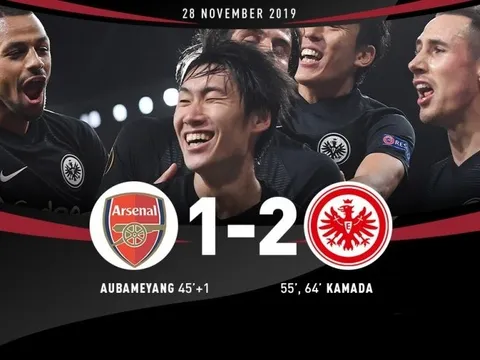 Bị người Châu Á bắn hạ, Arsenal lập kỷ lục kinh hoàng sau 1235 trận