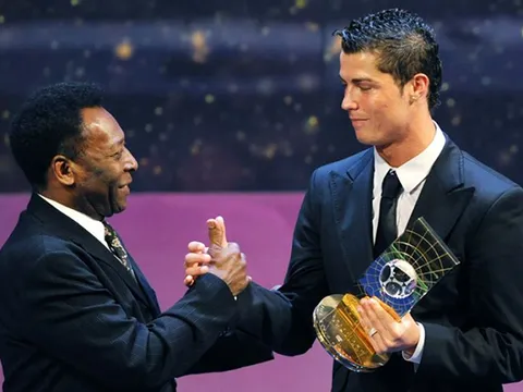 Bị xô đổ kỷ lục, 'Vua bóng đá' vẫn dành cho Ronaldo lời khen ngợi