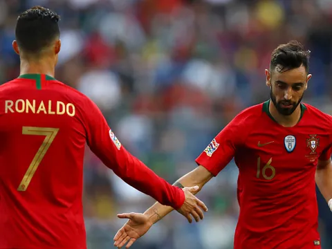 Bruno Fernandes: 'Tôi muốn giúp anh ấy phá kỷ lục ghi bàn'