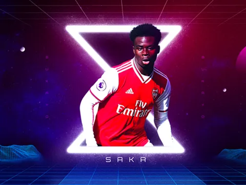 Bukayo Saka và quá trình thăng tiến chóng mặt lên đội 1 Arsenal