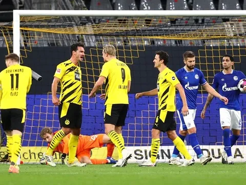 Bùng nổ hiệp 2 trước Schalke 04, Dortmund 'phà hơi nóng' lên Bayern
