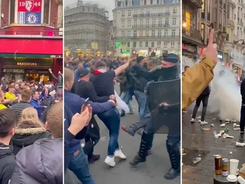 Cảnh tượng bạo loạn, NHM Chelsea đau khổ vì cảnh sát tại Lille