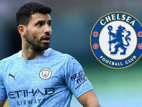 Cập bến Chelsea, Sergio Aguero sẽ được trao tay số 10?