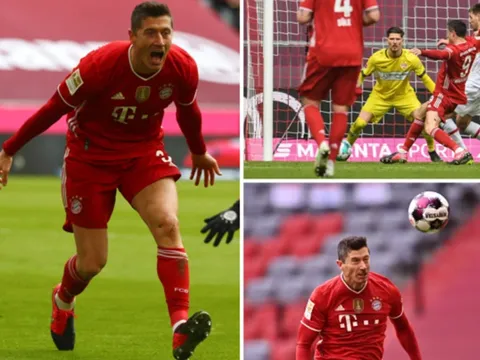 San bằng kỷ lục vĩ đại, Lewandowski giúp Bayern bay cao ở Bundesliga
