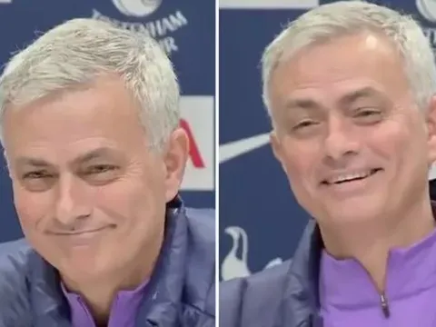 Bị 'xoáy' về tuyên bố nói không với Tottenham, Mourinho trả lời 1 câu làm tất cả bật cười