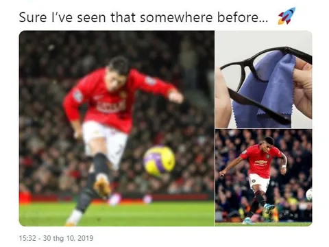 Khen Rashford, đồng đội dùng hình ảnh cực chất