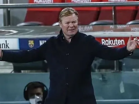 XONG! Laporta đã chốt tương lai của Koeman sau trận gặp PSG