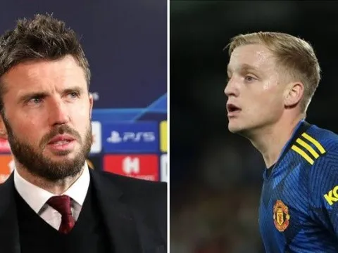 Carrick nhận xét thật lòng về thế mạnh của Van de Beek