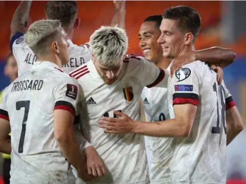 Bỉ giành chiến thắng sát nút trước Belarus trong ngày Lukaku vắng mặt