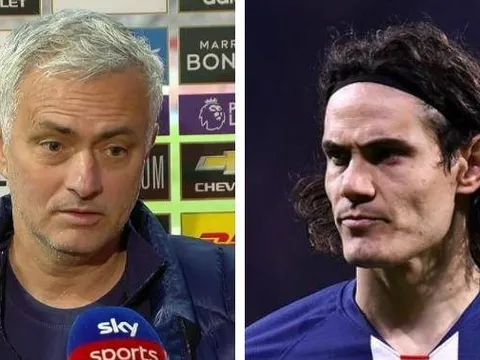 Cavani chuẩn bị cập bến Man Utd, Mourinho lập tức nói 1 lời ruột gan