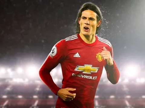 XONG! Edinson Cavani nói rõ lý do chốt số áo huyền thoại tại Man Utd