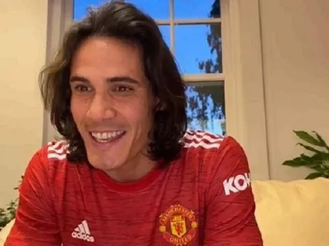 Cavani: “Thật vui khi được đồng hành cùng cậu ấy ở Man Utd”