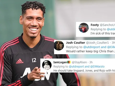 CĐV Man Utd: "Bán luôn cậu ấy, Lingard, Rojo và Jones đến Roma luôn đi!"