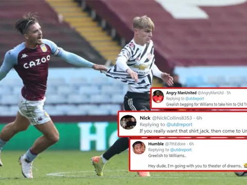 CĐV Man Utd: "Có vẻ Jack Grealish đang cầu xin để được về Old Trafford"