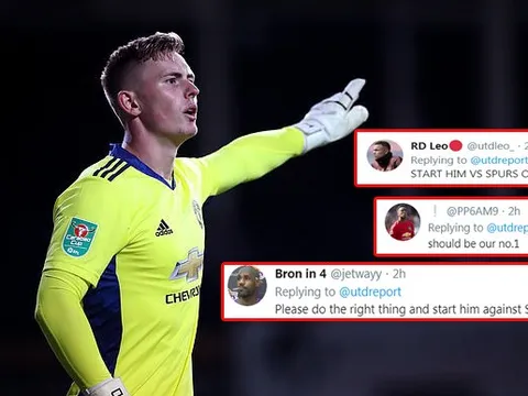 CĐV Man Utd: "Ole hãy cho cậu ấy ra sân trận gặp Tottenham đi"