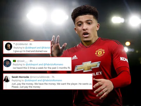 CĐV Man Utd phẫn nộ: "Làm ơn chi tiền ngay và đưa cậu ấy về Old Trafford"